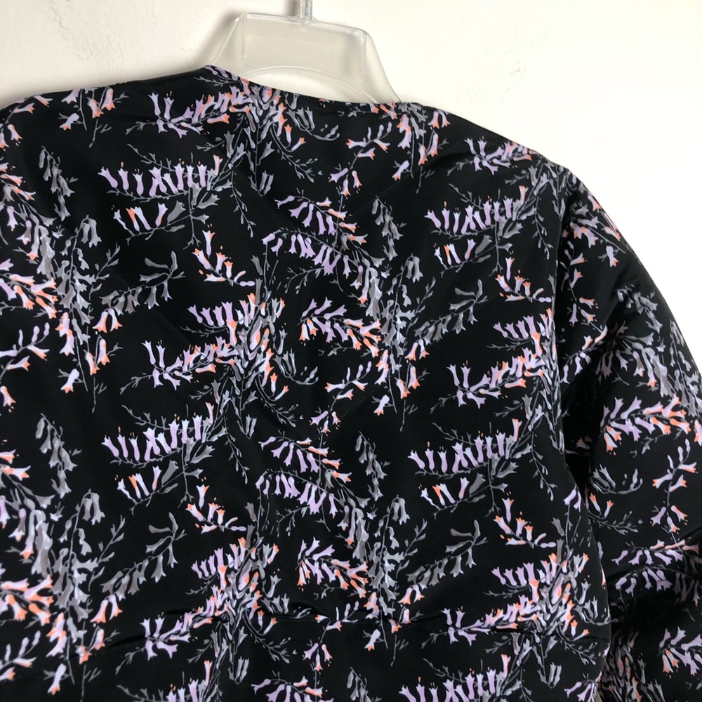 Cinq a Sept Floral Puffer Bomber Cropped Jacket - Picture 13 of 15